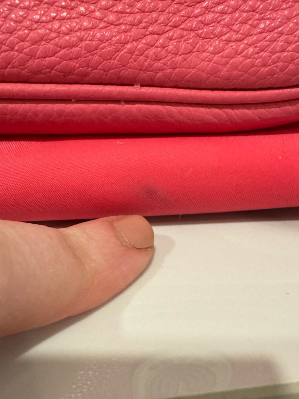 Coach Court Pink Travel Duffel with Front Pouch - Picture 6 of 16